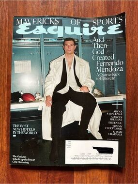 Esquire Magazine - Fernando Mendoza - April/May 2026